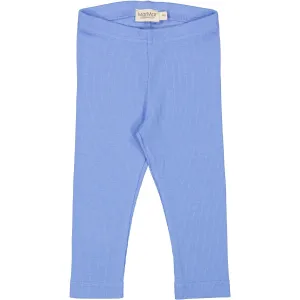 MarMar Modal Fine Rib Cornflower Leg Leggings Signature Comfortable