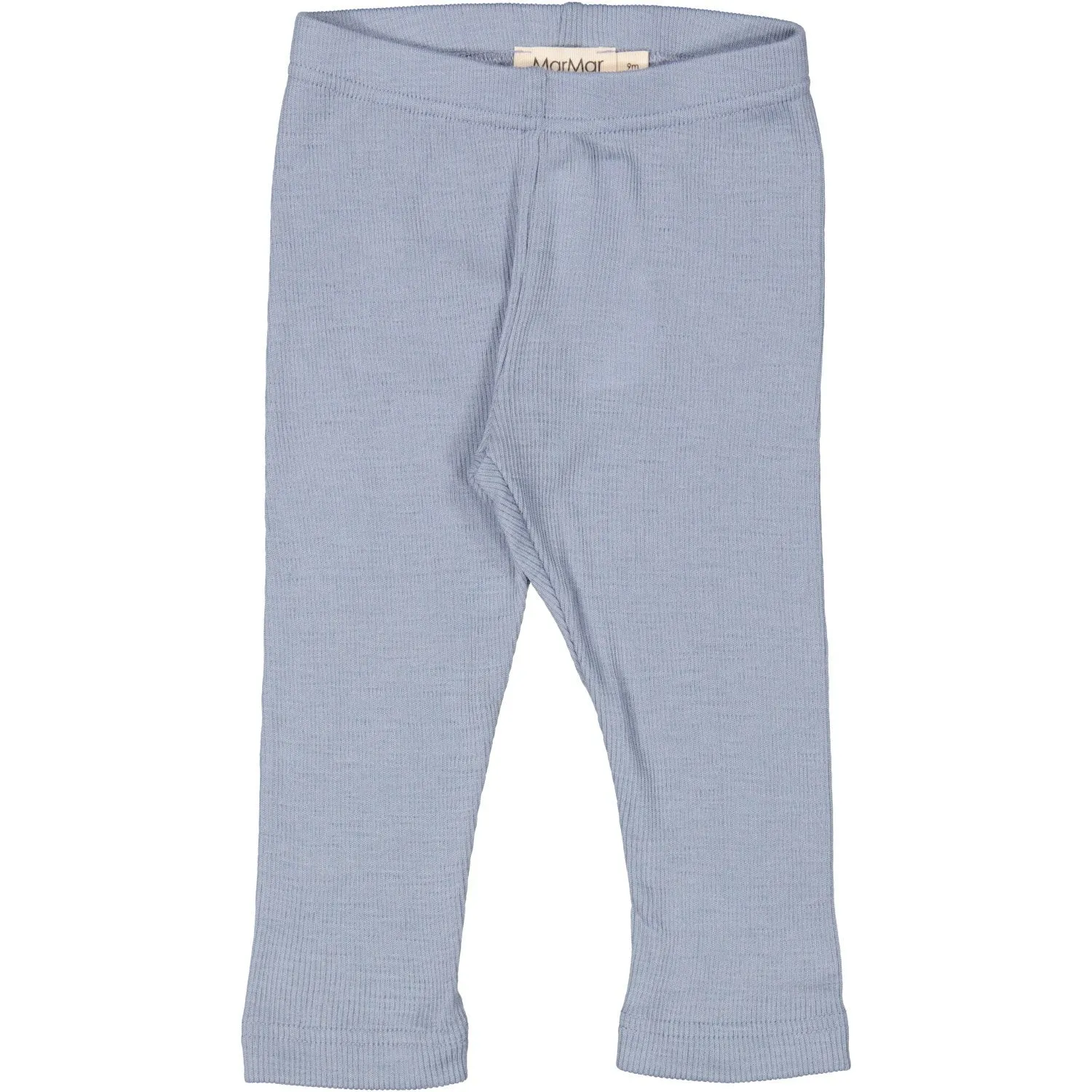 MarMar Wool Rib Monsoon Blue Leg Legging Woven Practical