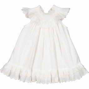 MarMar Broderie Anglaise Cloud Druse Frill Dress Comfortable Iconic