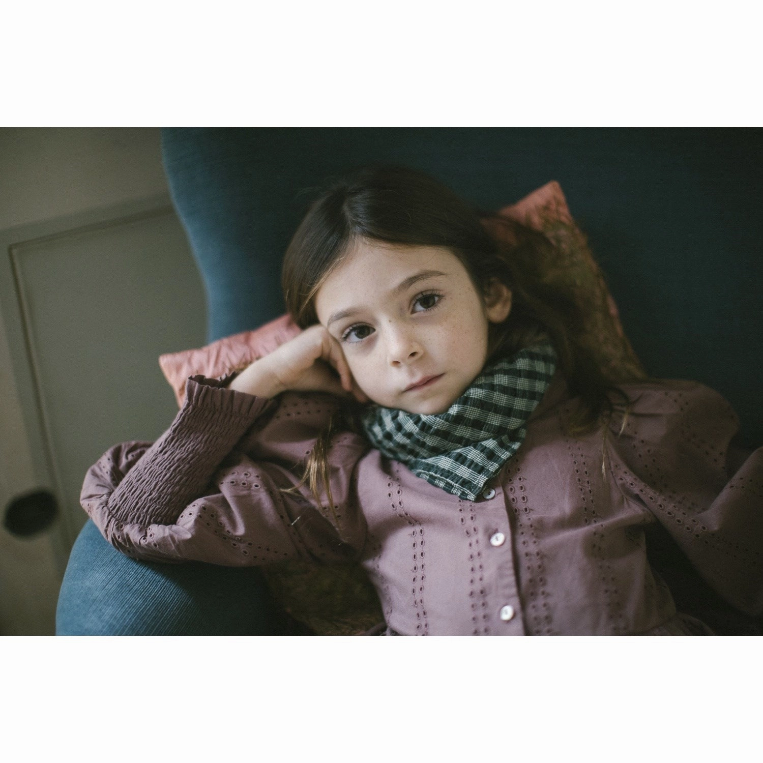 MarMar Broderie Anglaise Dusty Grape Dela Dress Classic