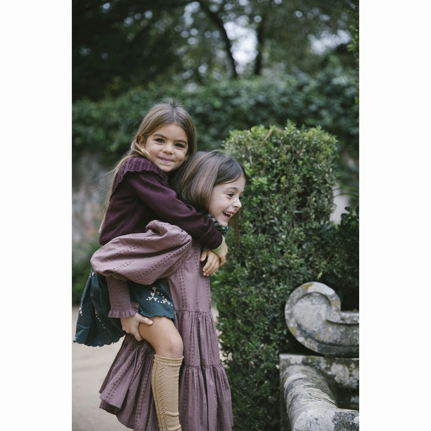 MarMar Broderie Anglaise Dusty Grape Dela Dress Classic