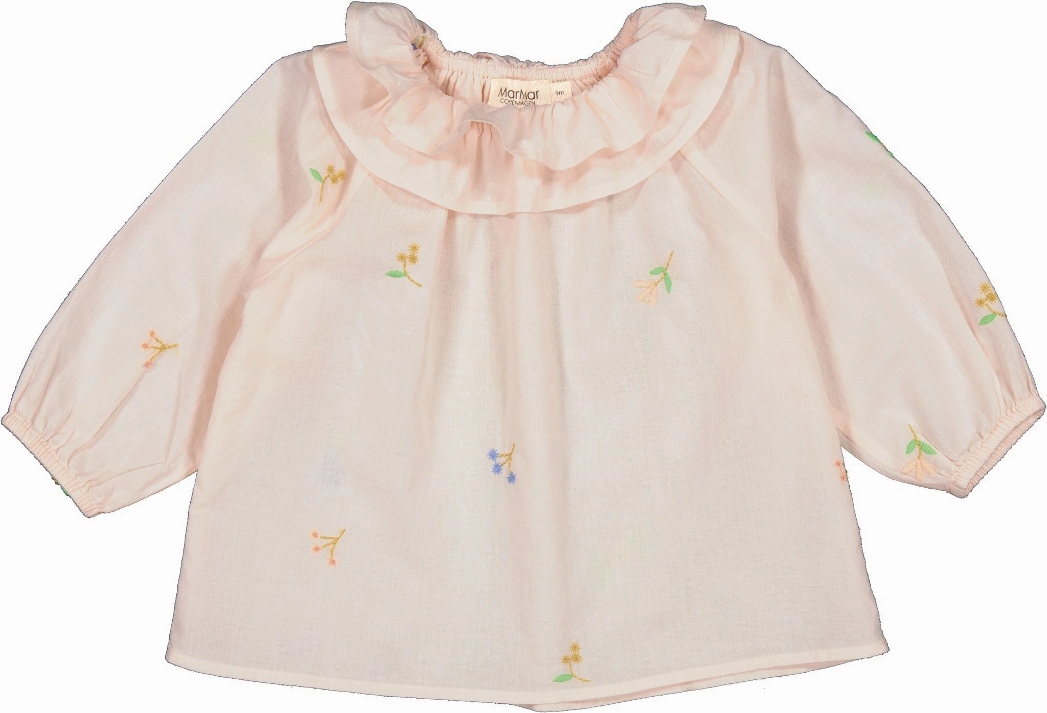 MarMar Cotton Embroidery Spring Embroidery Tonella Shirt Embroidery Long-lasting