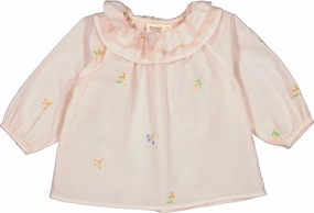 MarMar Cotton Embroidery Spring Embroidery Tonella Shirt Embroidery Long-lasting