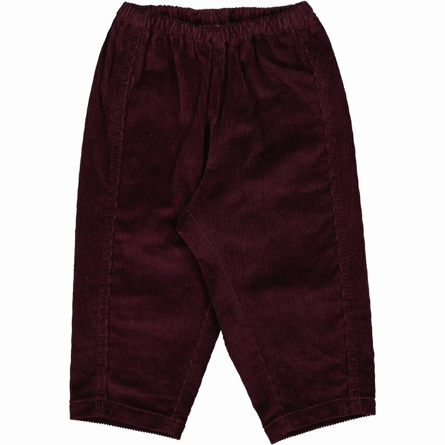 MarMar Heavy Cord Deep Mulberry Palle Pants Applique Collar