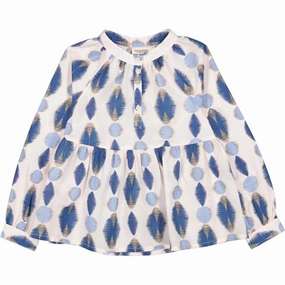 MarMar Ikat Print Glacier Tila Shirt Finest Durable