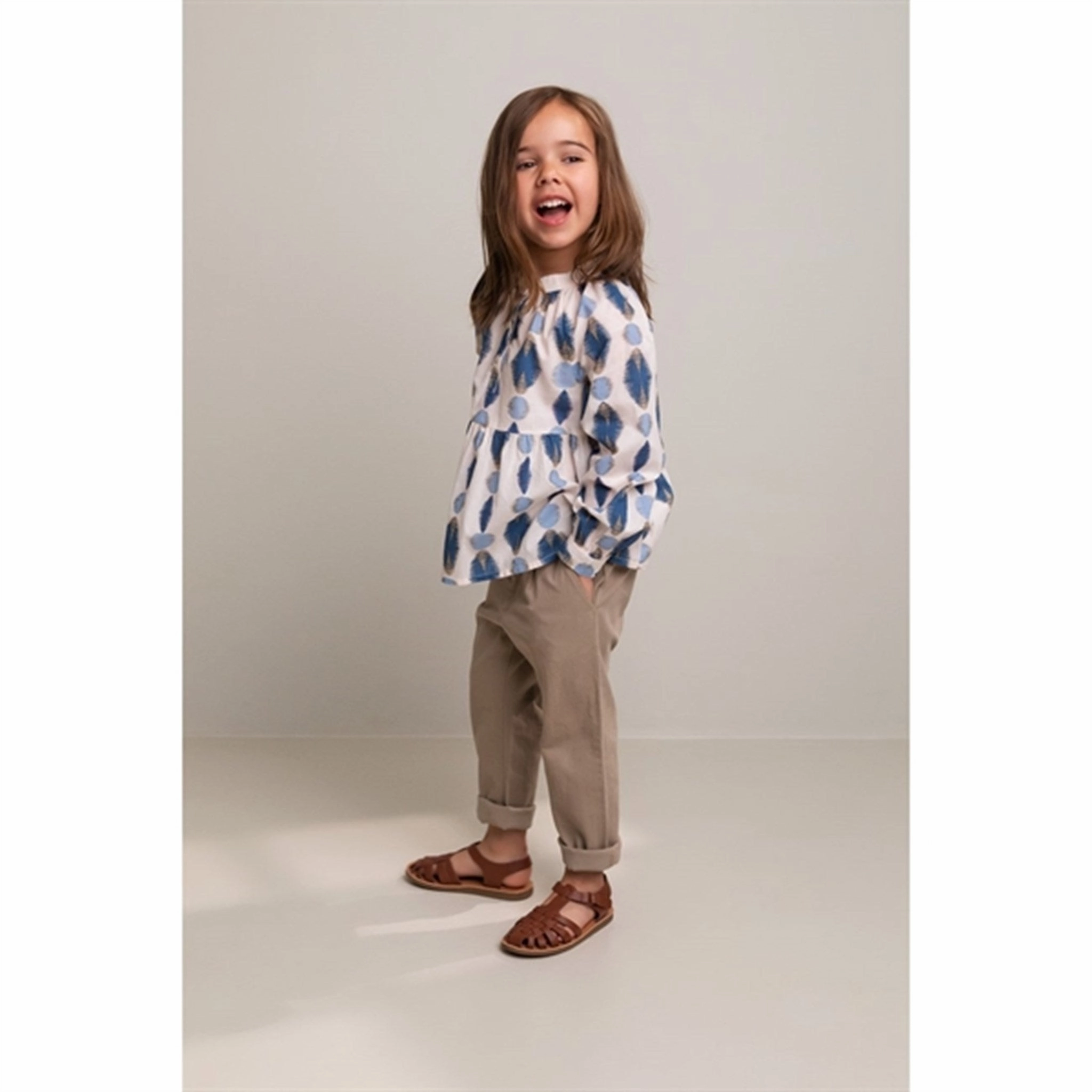 MarMar Ikat Print Glacier Tila Shirt Finest