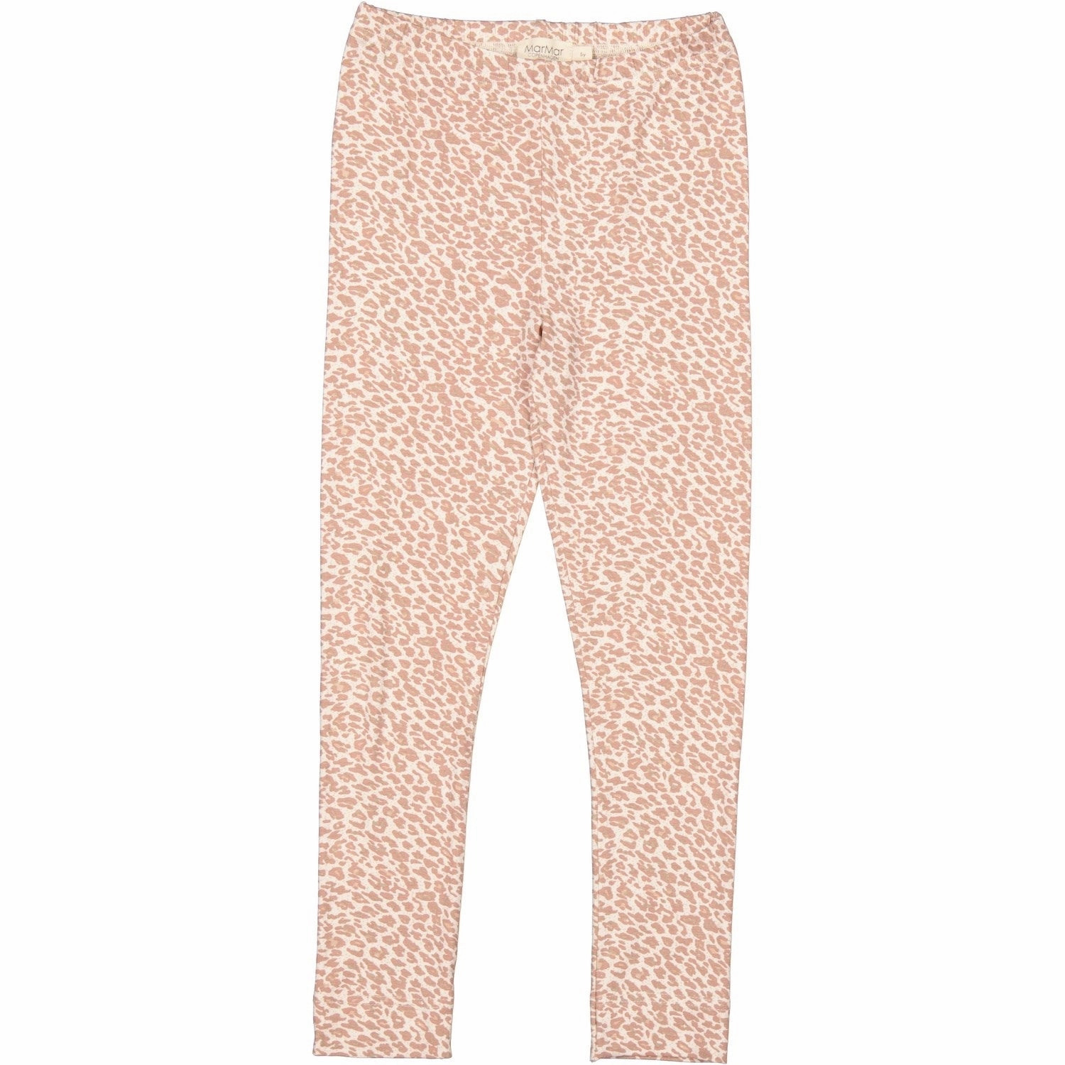 MarMar Leopard Powder Taupe Leo Leo Leg Legging Pleat Zipper