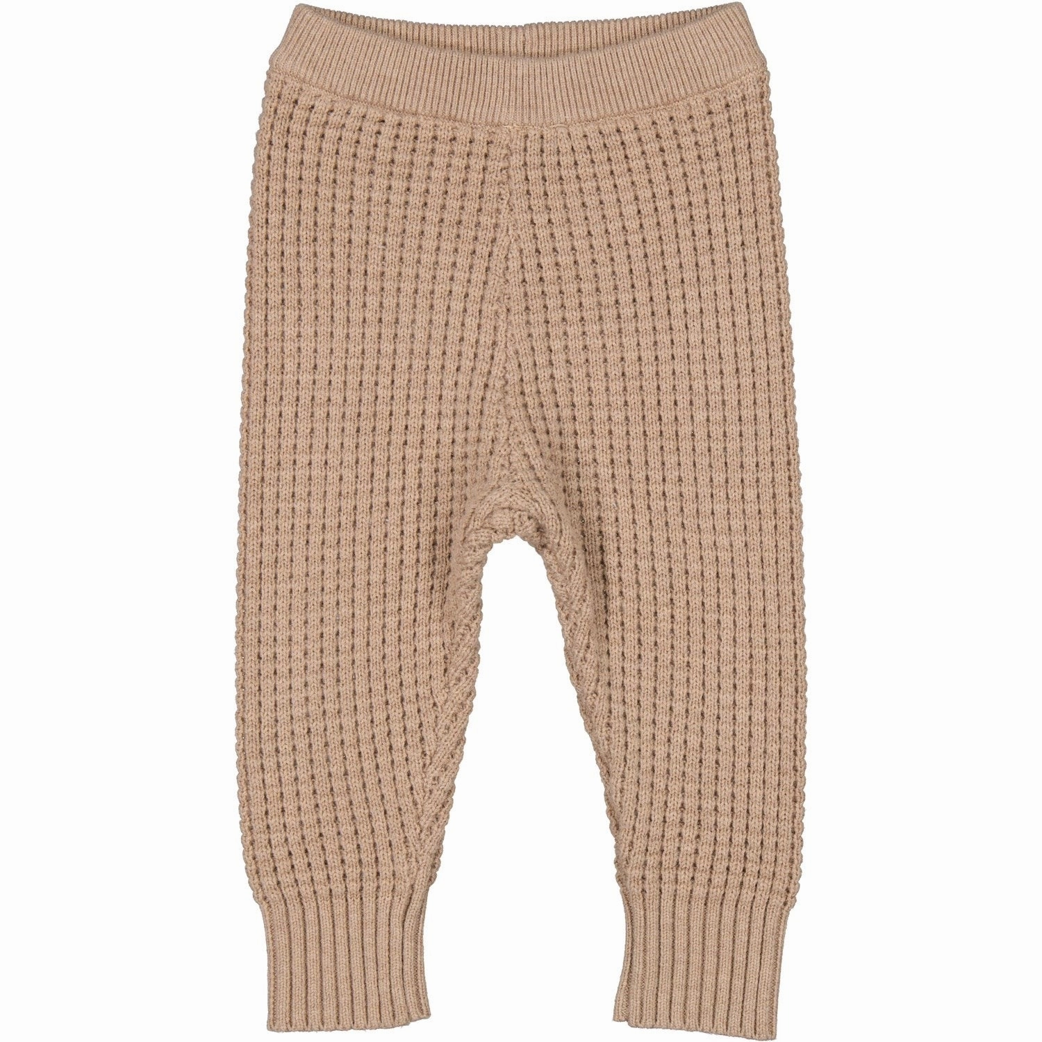 MarMar Light Cotton Wool Driftwood Penn Knit Pants Minimalist Suede