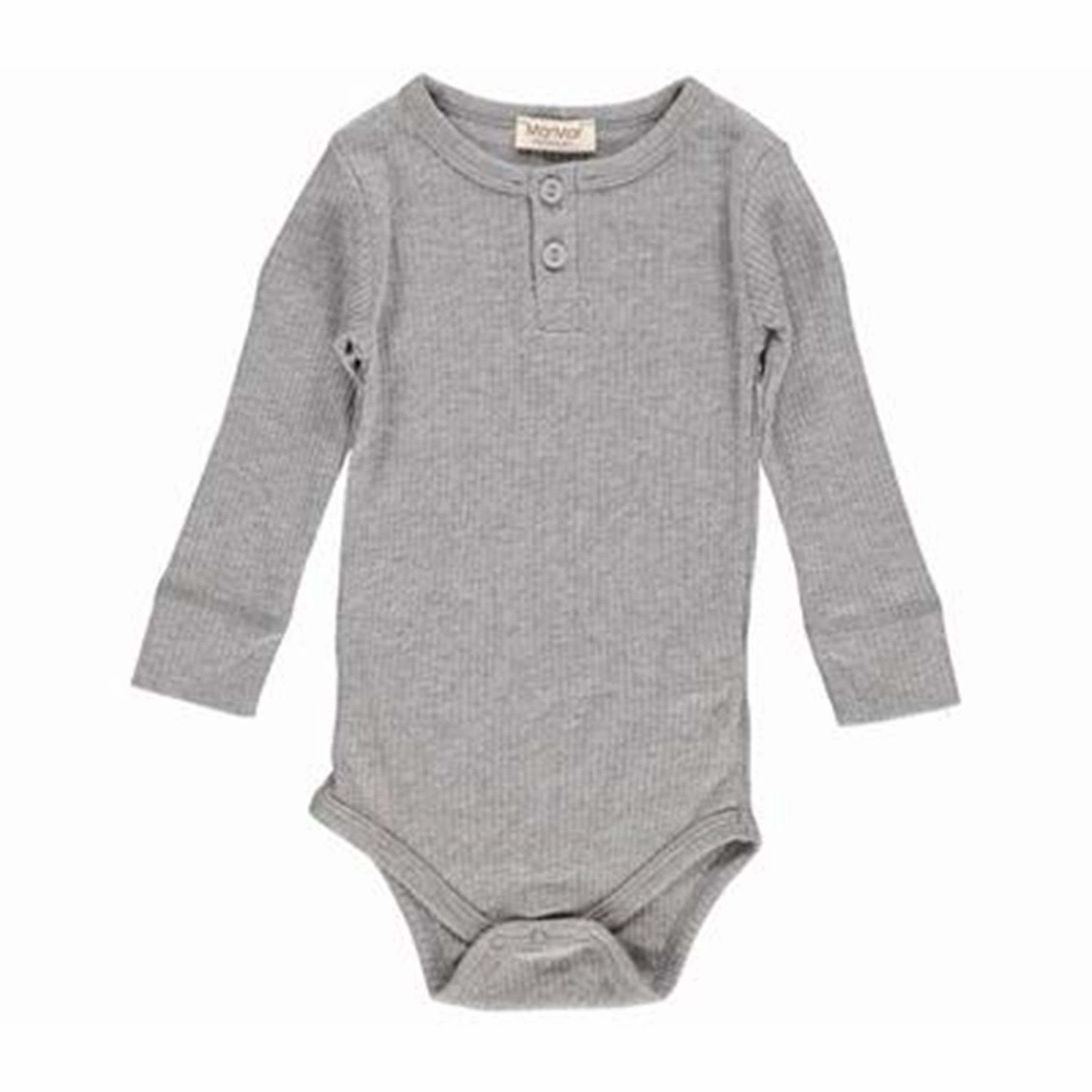 MarMar Modal Body LS Grey Melange Practical Fleece