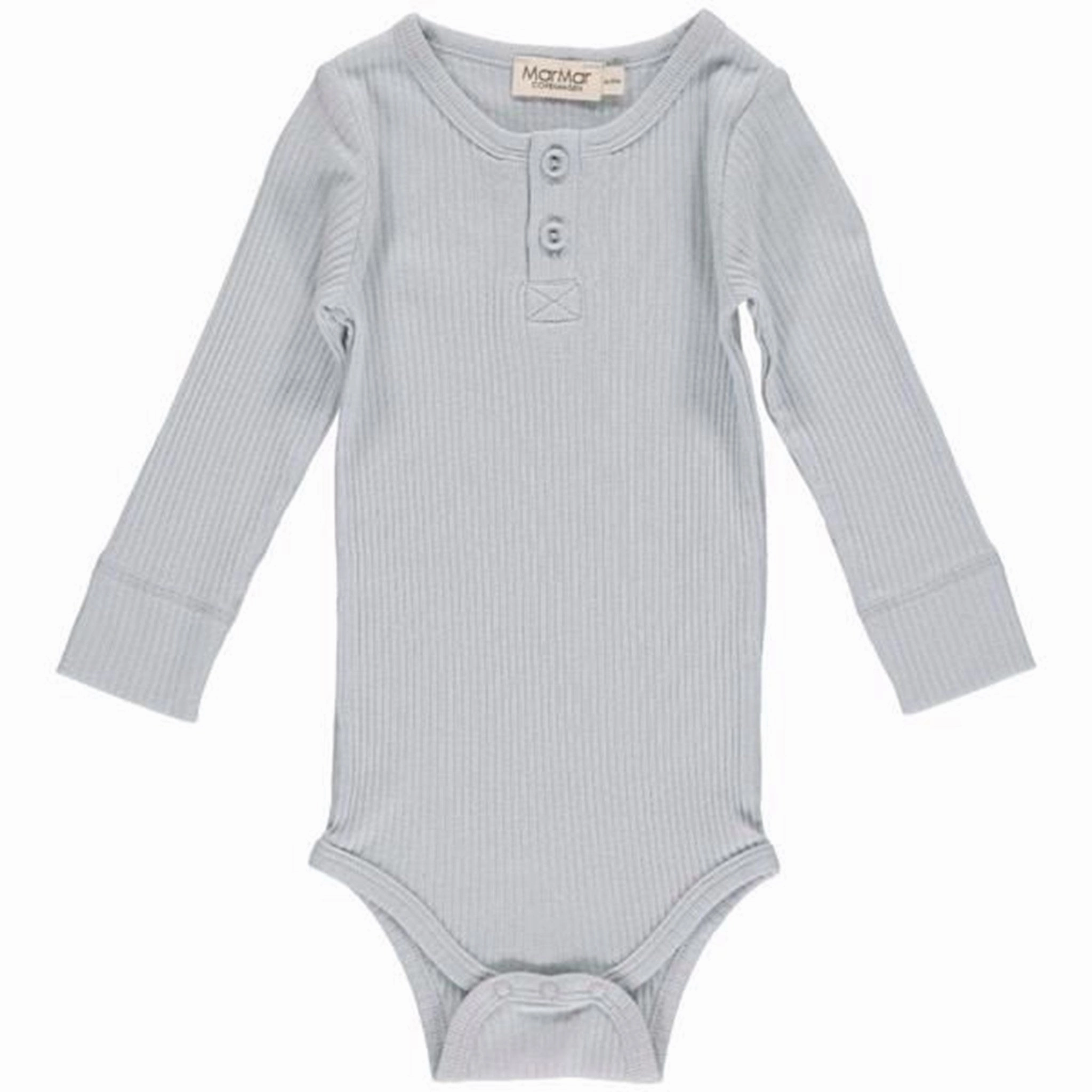 MarMar Modal Body LS Pale Blue Fashionable Cotton