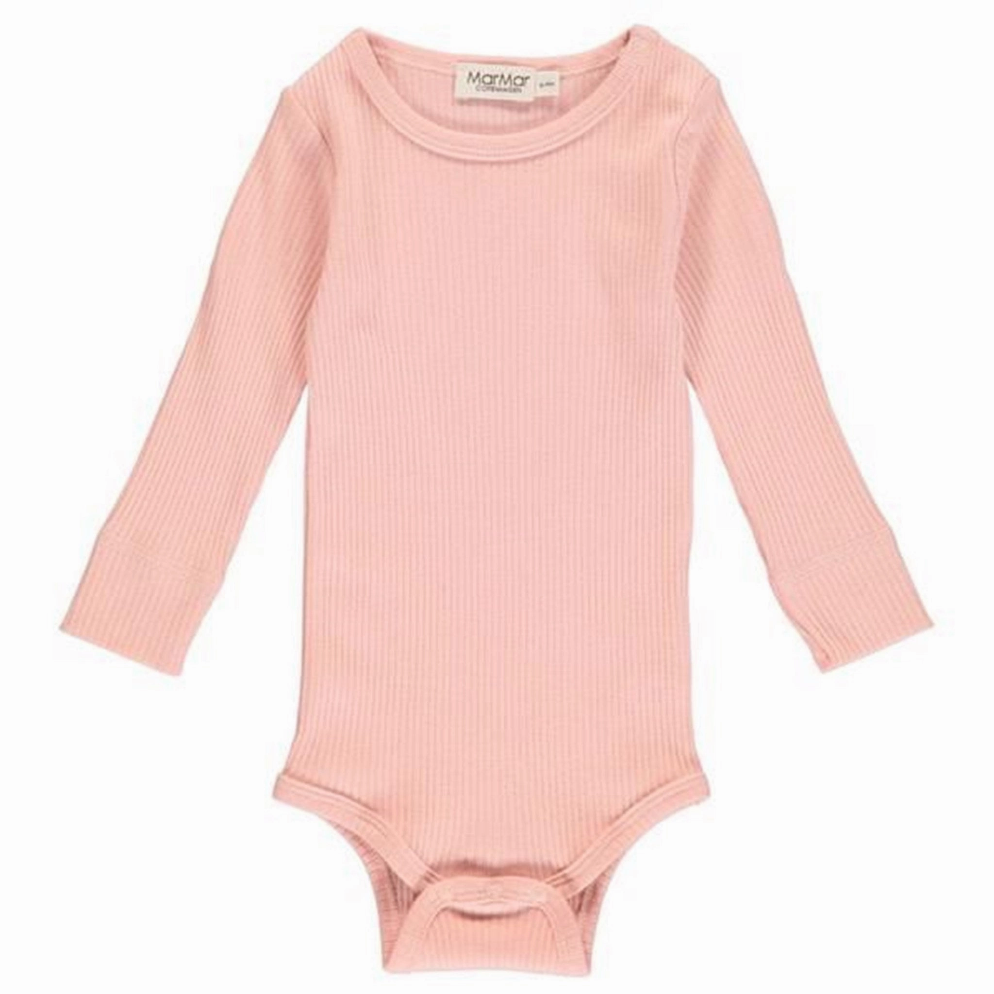 MarMar Modal Body Plain LS Rose Artisanal Knit