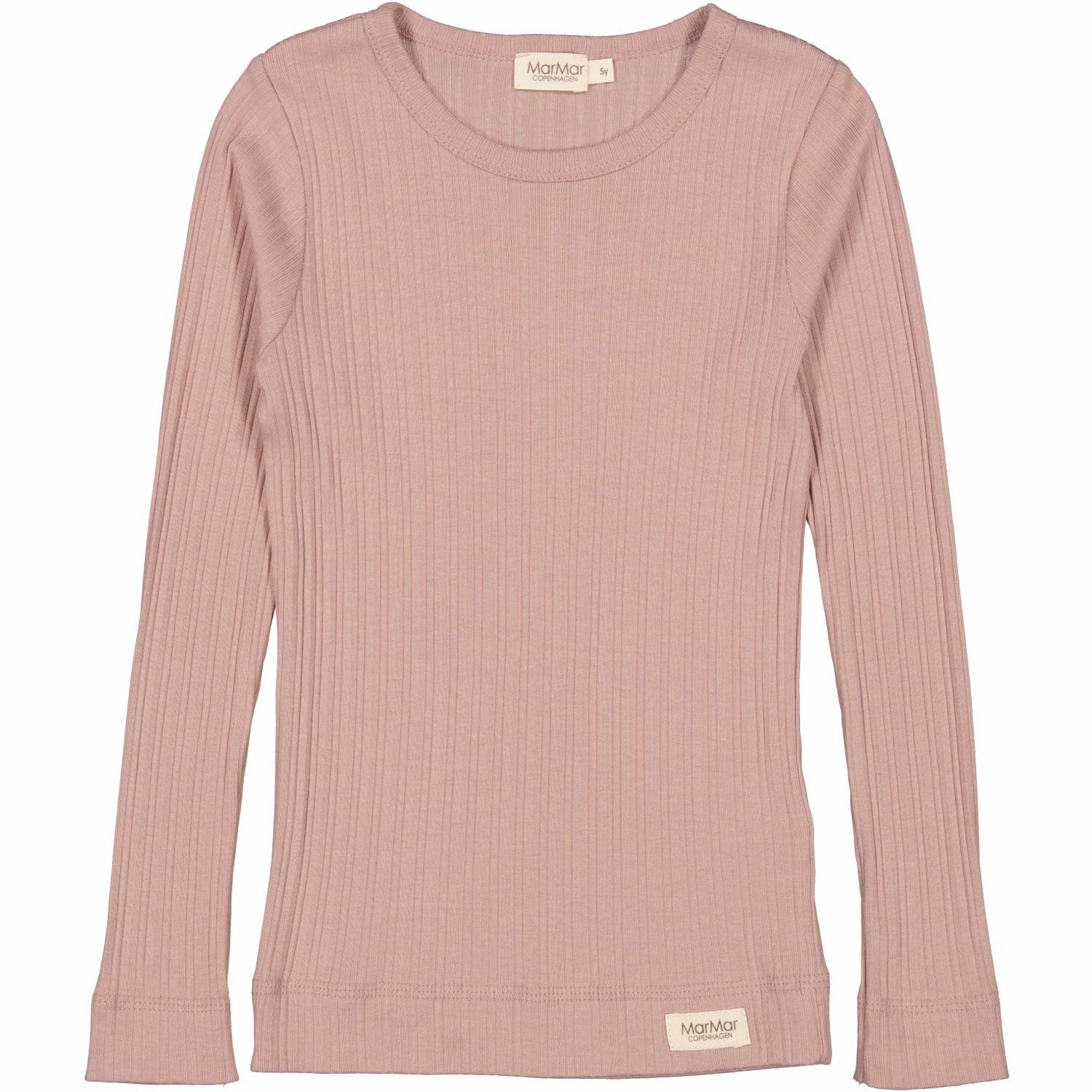 MarMar Modal Broad Rib Light Plum Plain Blouse Casual