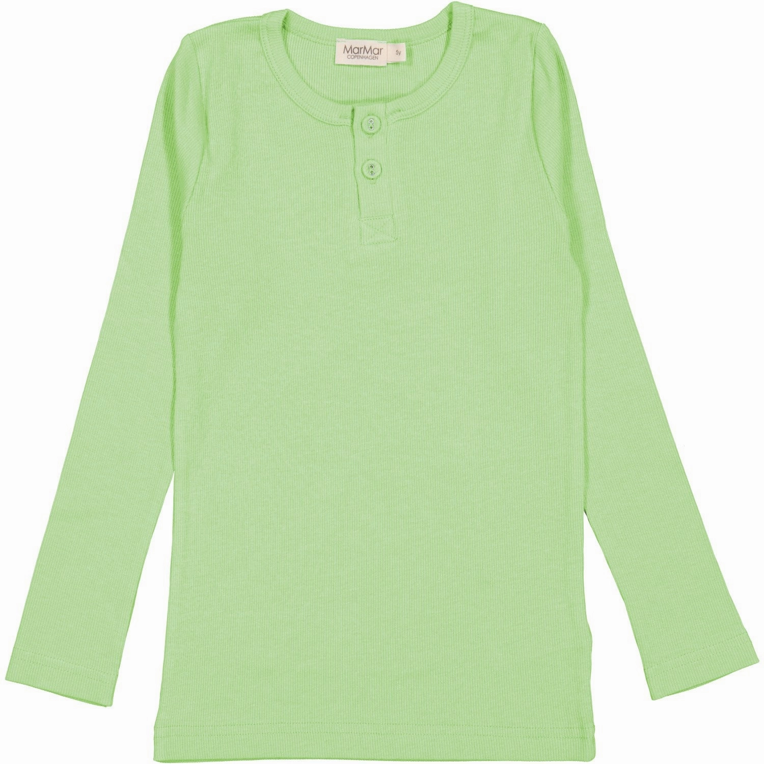 MarMar Modal Fine Rib Clover Blouse Cozy Stretchy