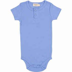 MarMar Modal Fine Rib Cornflower Body Polished Lace