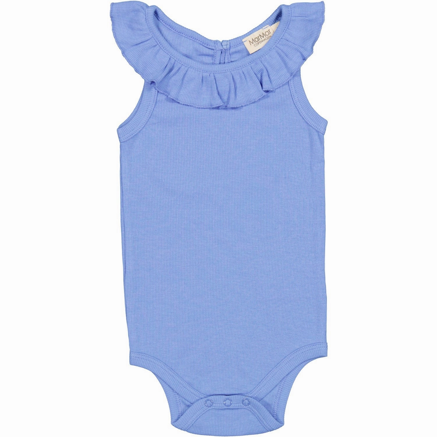 MarMar Modal Fine Rib Cornflower Brianna Body Distinctive Moisture-wicking