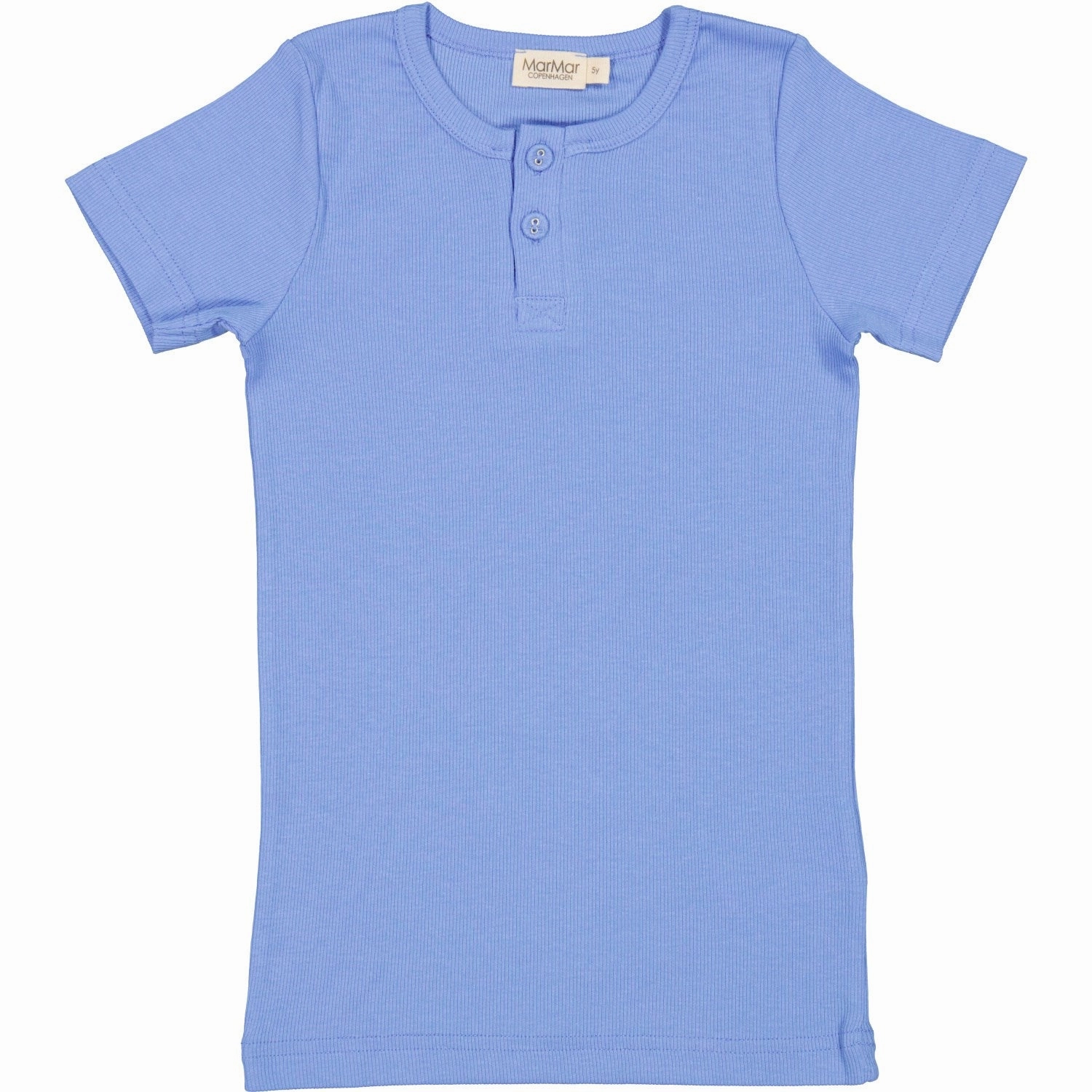 MarMar Modal Fine Rib Cornflower T-shirt Tulle Exceptional