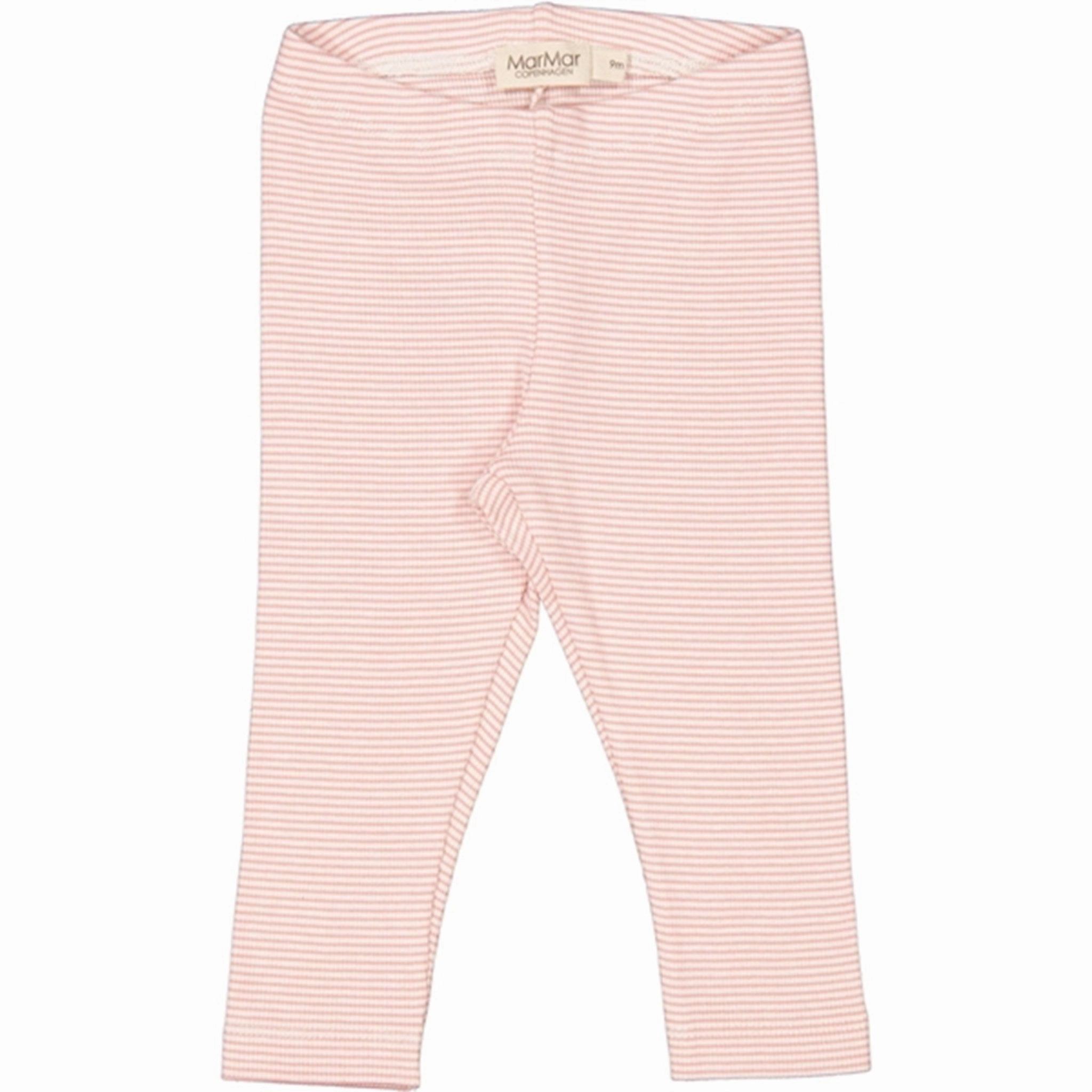 MarMar Modal Fine Rib Evening Sun Stripe Leggings Zipper Oversized