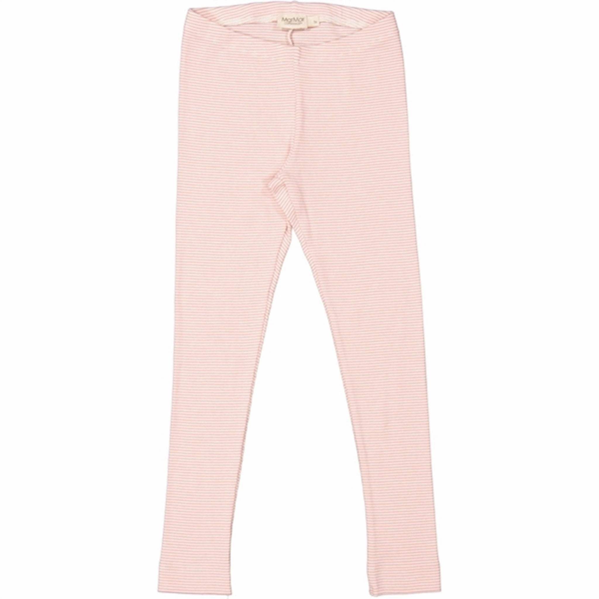 MarMar Modal Fine Rib Evening Sun Stripe Leggings Zipper