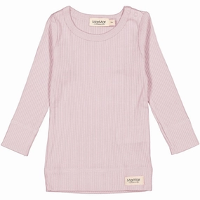 MarMar Modal Lilac Bloom Plain Blouse Texture Practical