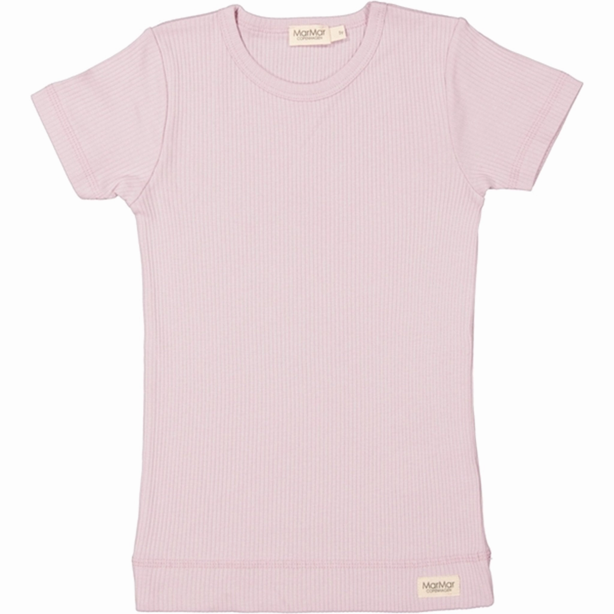 MarMar Modal Lilac Bloom Plain T-shirt Durable Applique