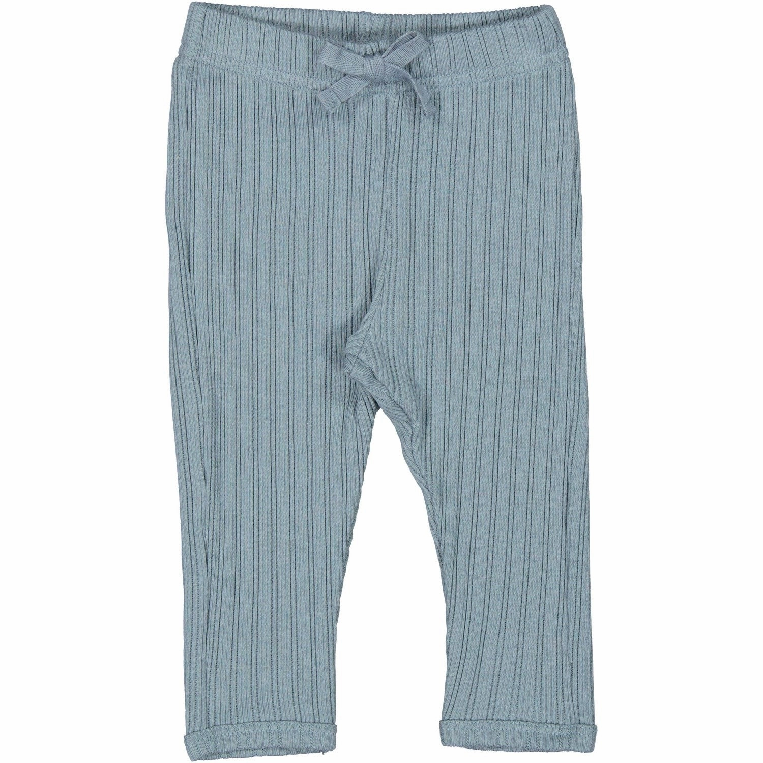 MarMar Modal Pointelle Rib Blue Dove Pitti Pants Fashionable Linen