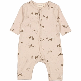 MarMar Modal Smooth Print Reindeer Ruka Onesie Pattern Spandex
