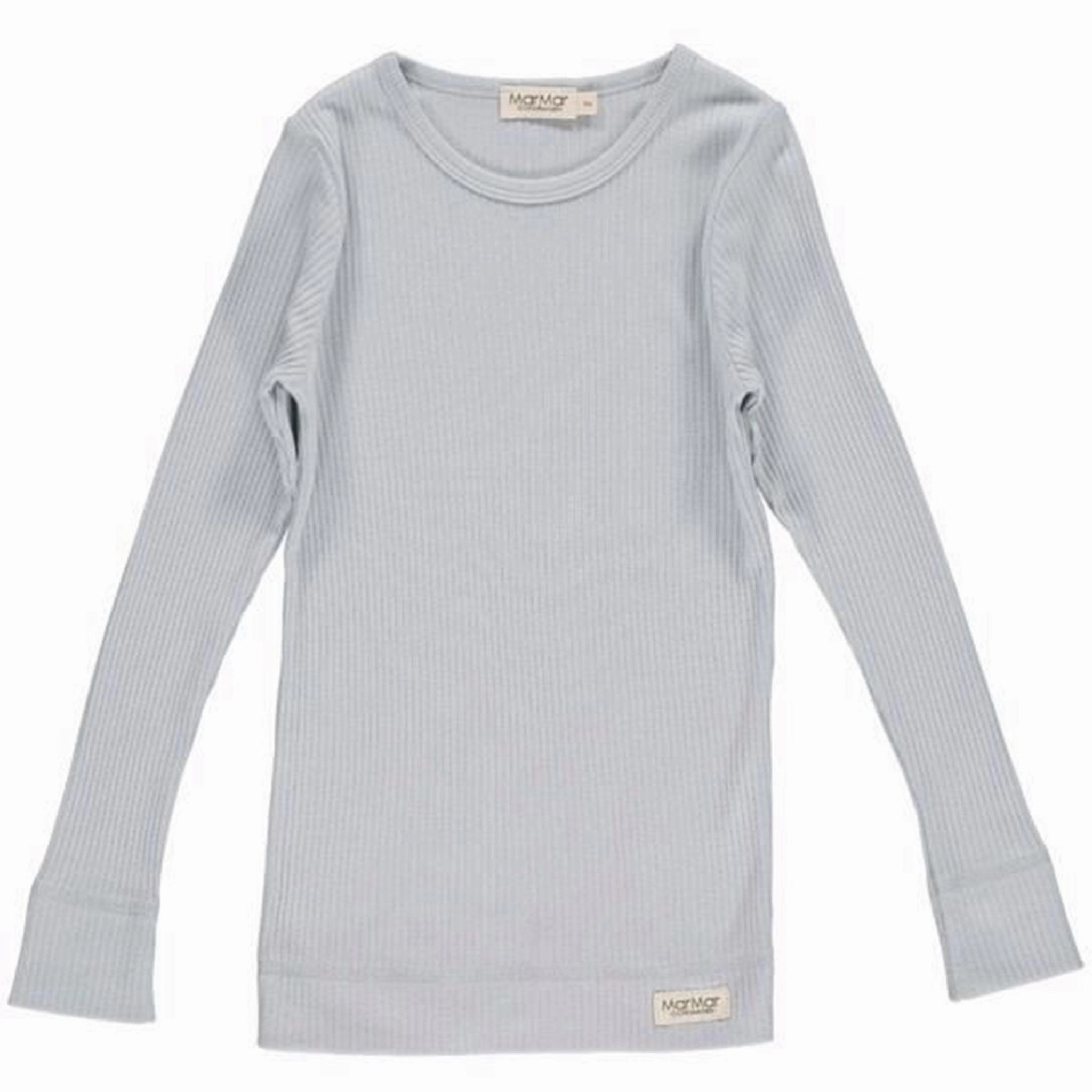 MarMar Modal Tee Plain LS (Pale Blue) Exceptional Vintage