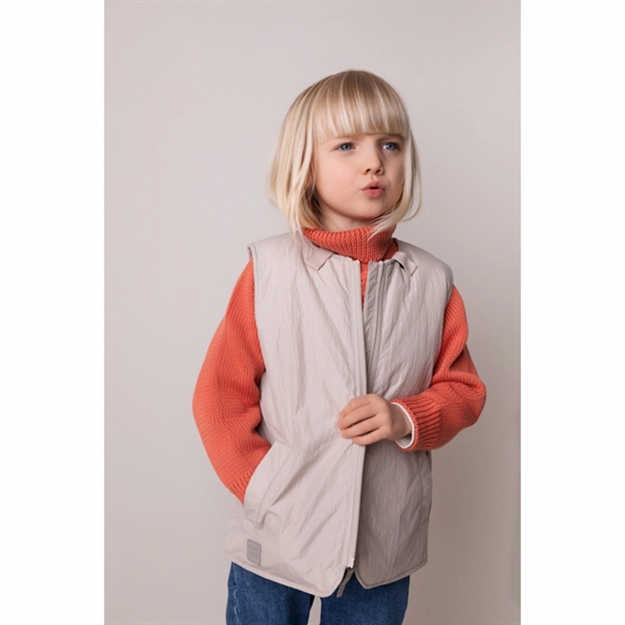MarMar Moon Grey Orvella Thermo Vest Rid Seam
