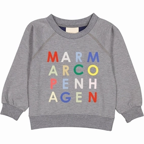 MarMar Multicol Letters Theos Sweatshirt Spandex Exceptional