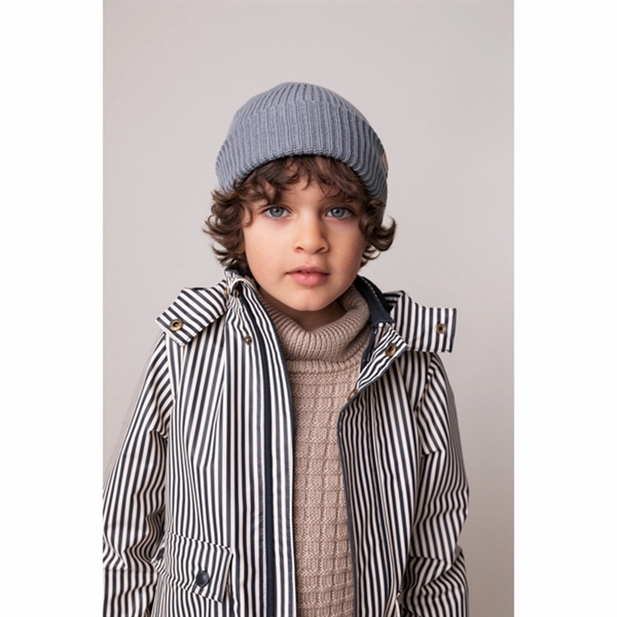 MarMar Osmund Rain Jacket Blue Dew Stripe Trendy
