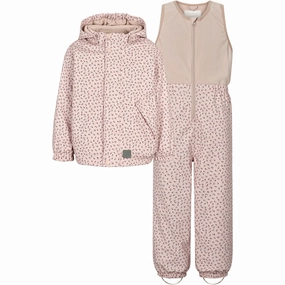 MarMar Rainwear Fleece Petite Fleurs Obo Set Captivating Ethereal