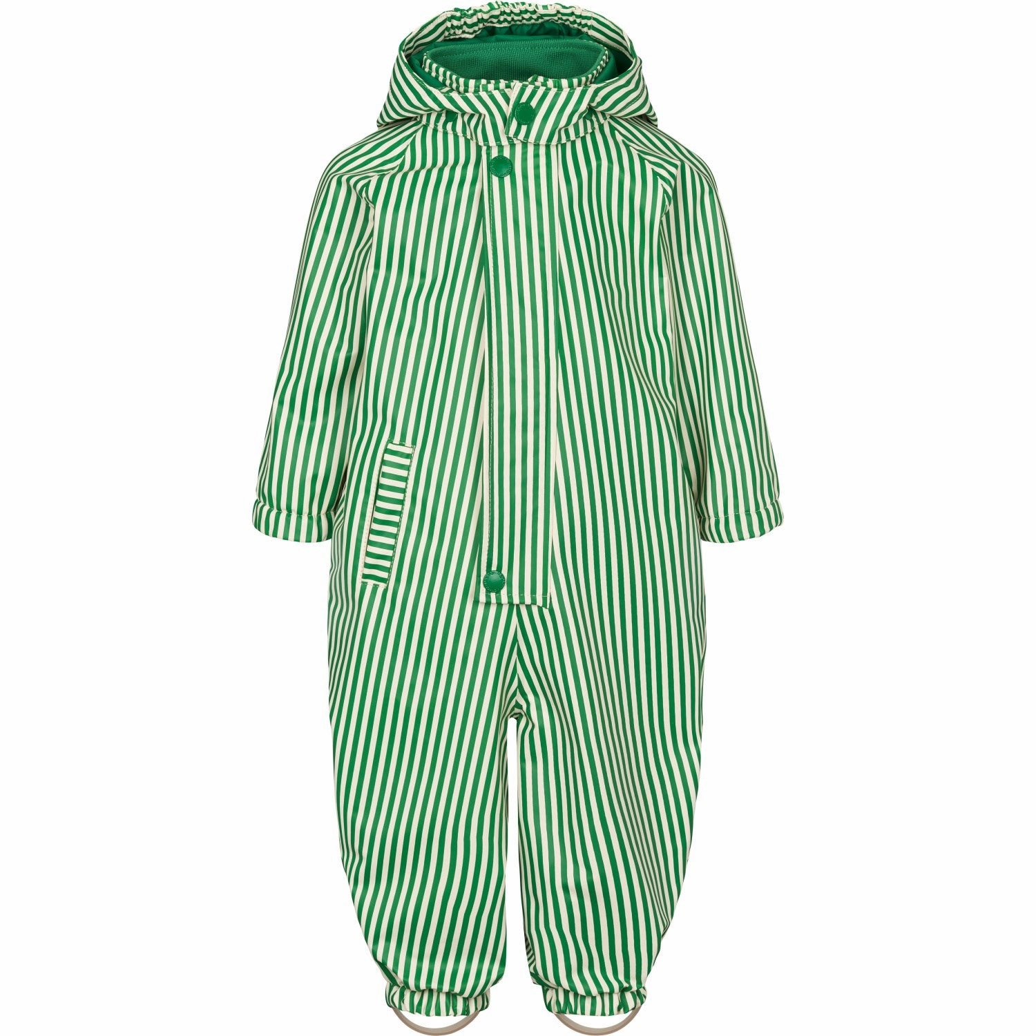 MarMar Rainwear Green Stripes Orion Suit Outerwear Layered Velvet