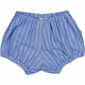 MarMar Smooth Cotton Cornflower Stripe Pacey Bloomers Woven Ethereal