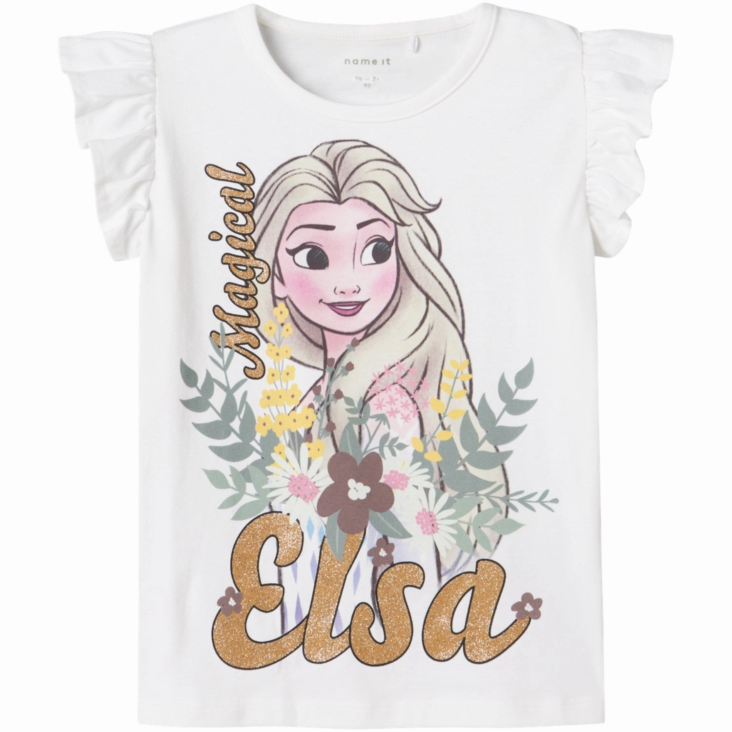 Masterpiece Name It Bright White Abla Frozen T-Shirt Leadership
