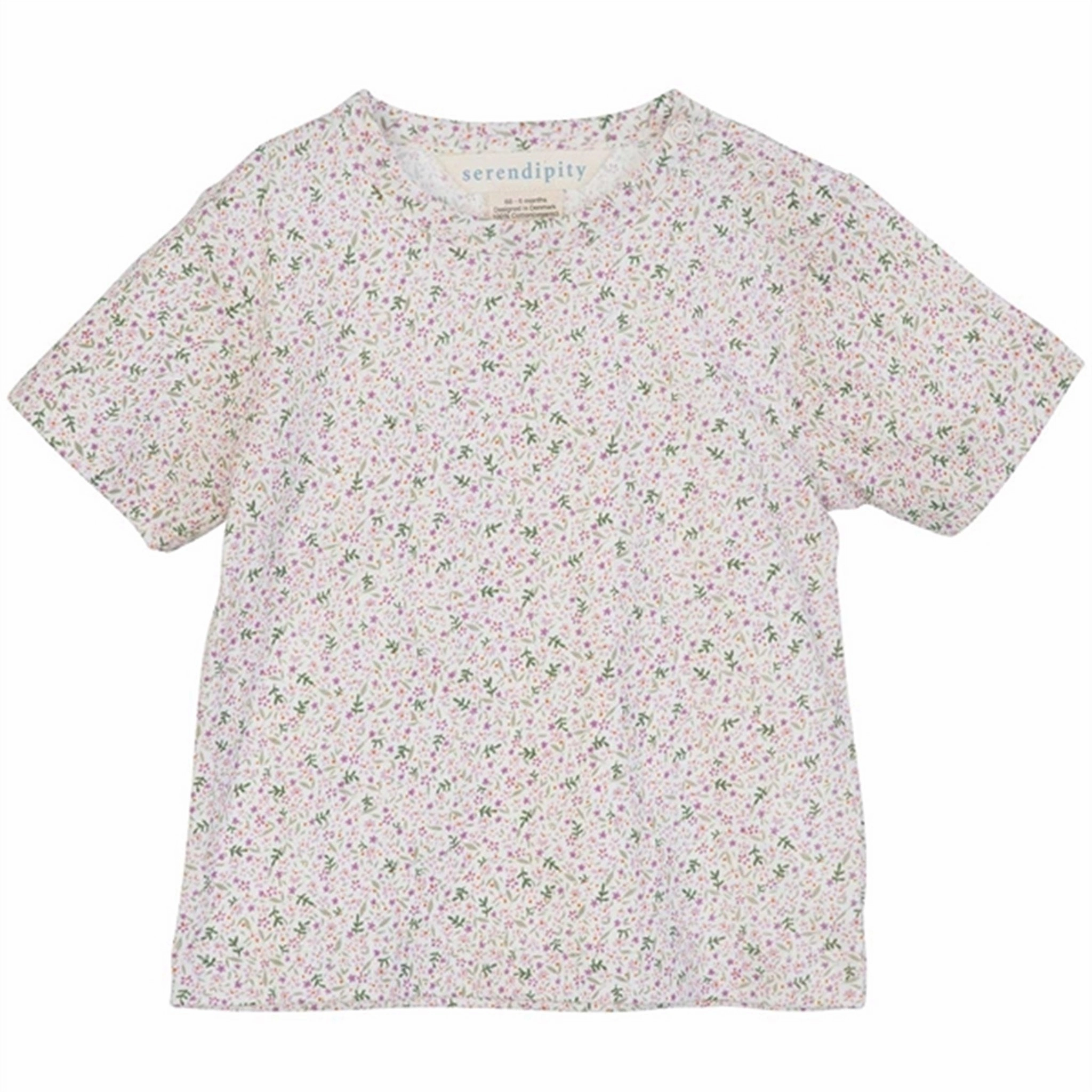 Coveted Serendipity Violet Bloom Baby Jersey Tee T-shirt Stylish