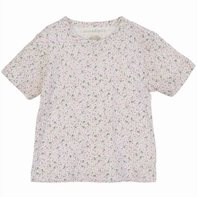 Masterpiece Serendipity Violet Bloom Baby Jersey Tee T-shirt Responsible
