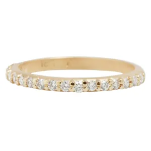 Medium Pav?? Diamond Band