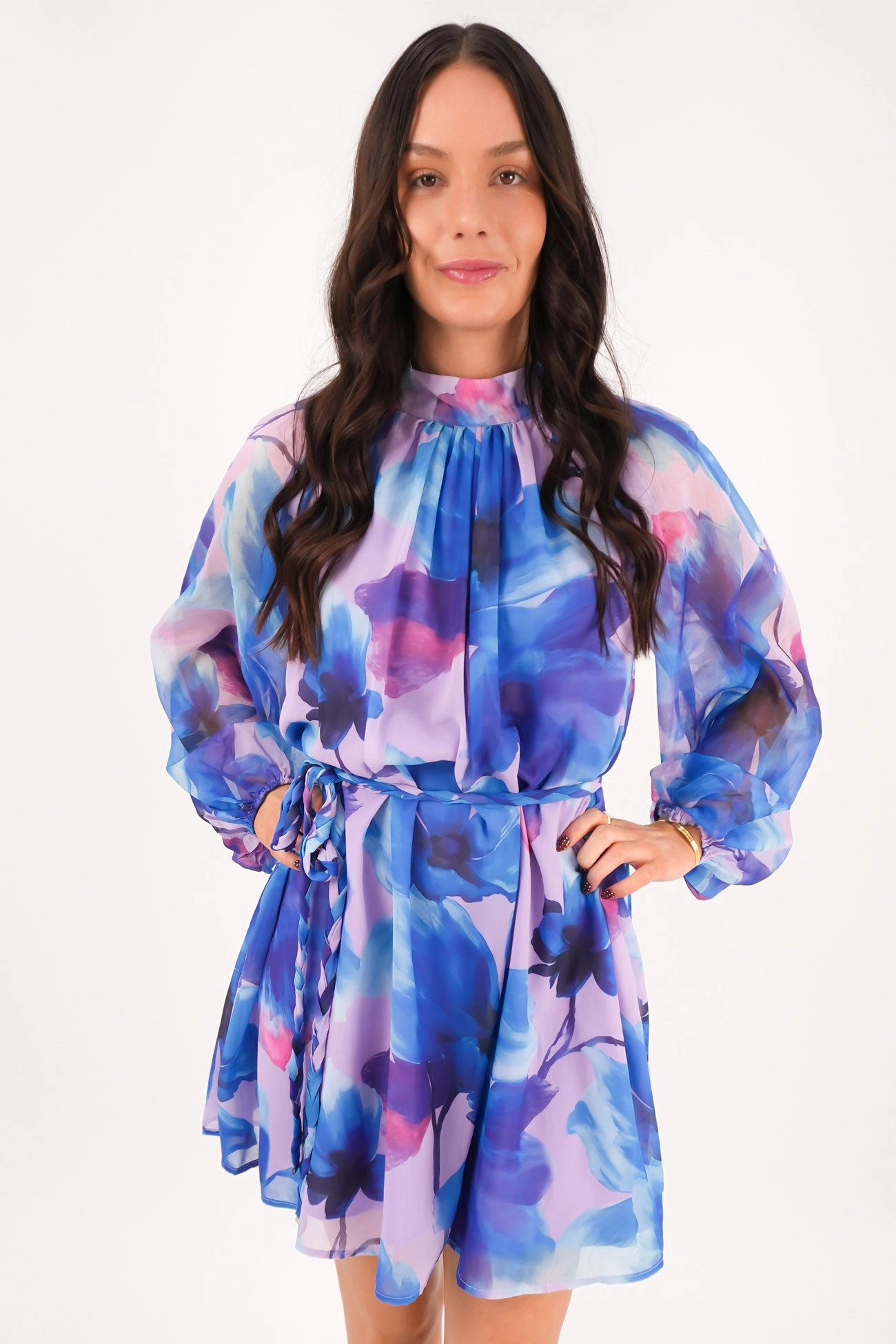 sale on christmas cards Meera Mini Dress Blue sale fish