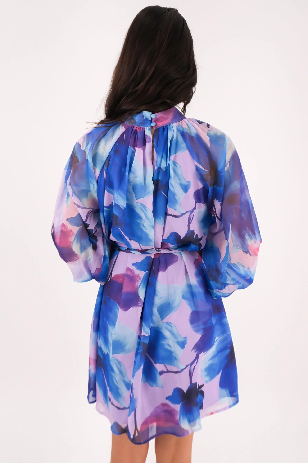 Meera Mini Dress Blue sale sharks