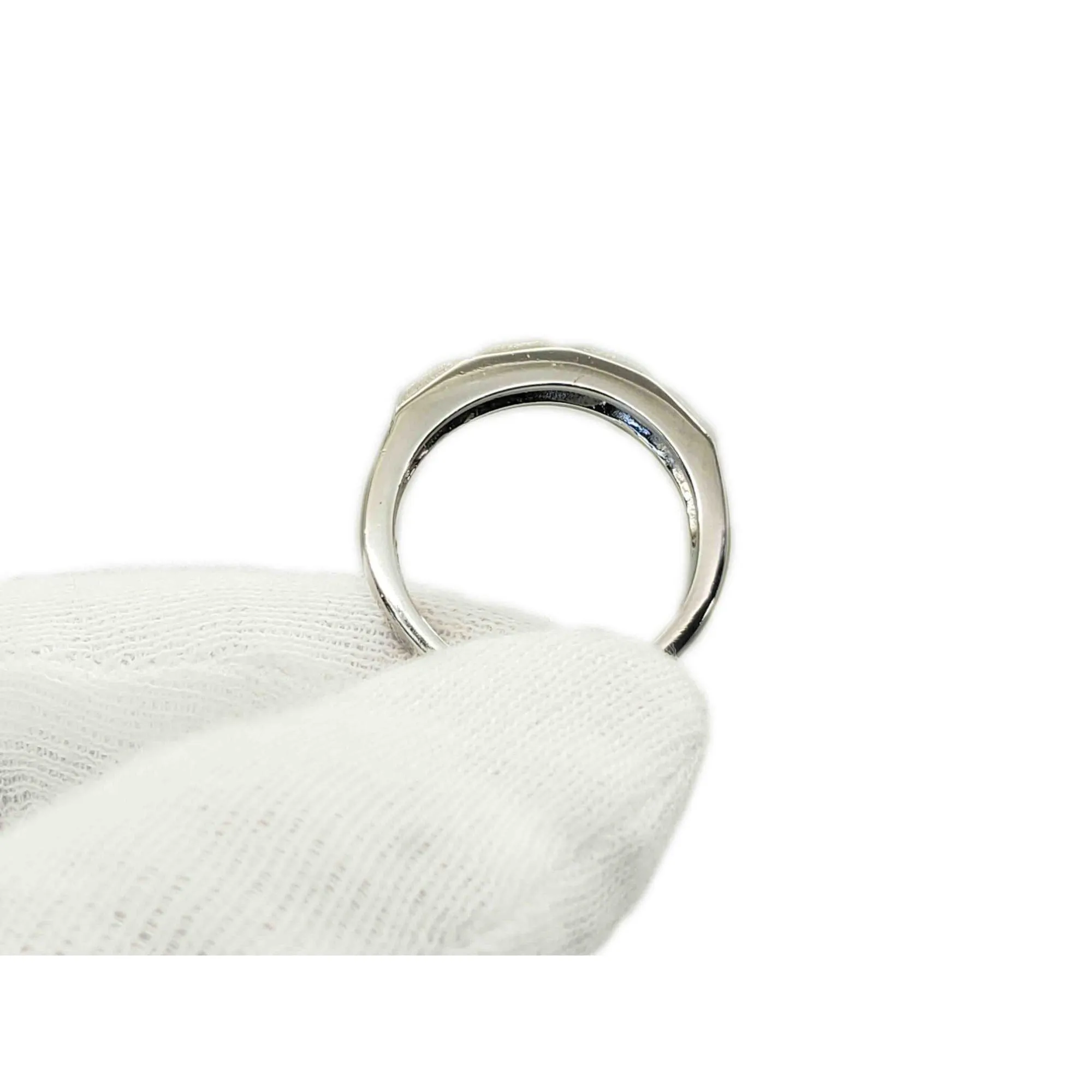 Men's 0.52 ctw Diamond Platinum Band Ring Size 9.5