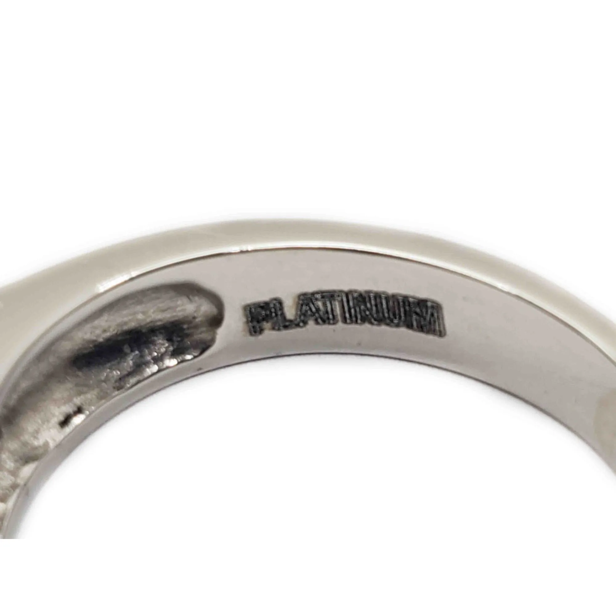 Men's 0.52 ctw Diamond Platinum Band Ring Size 9.5