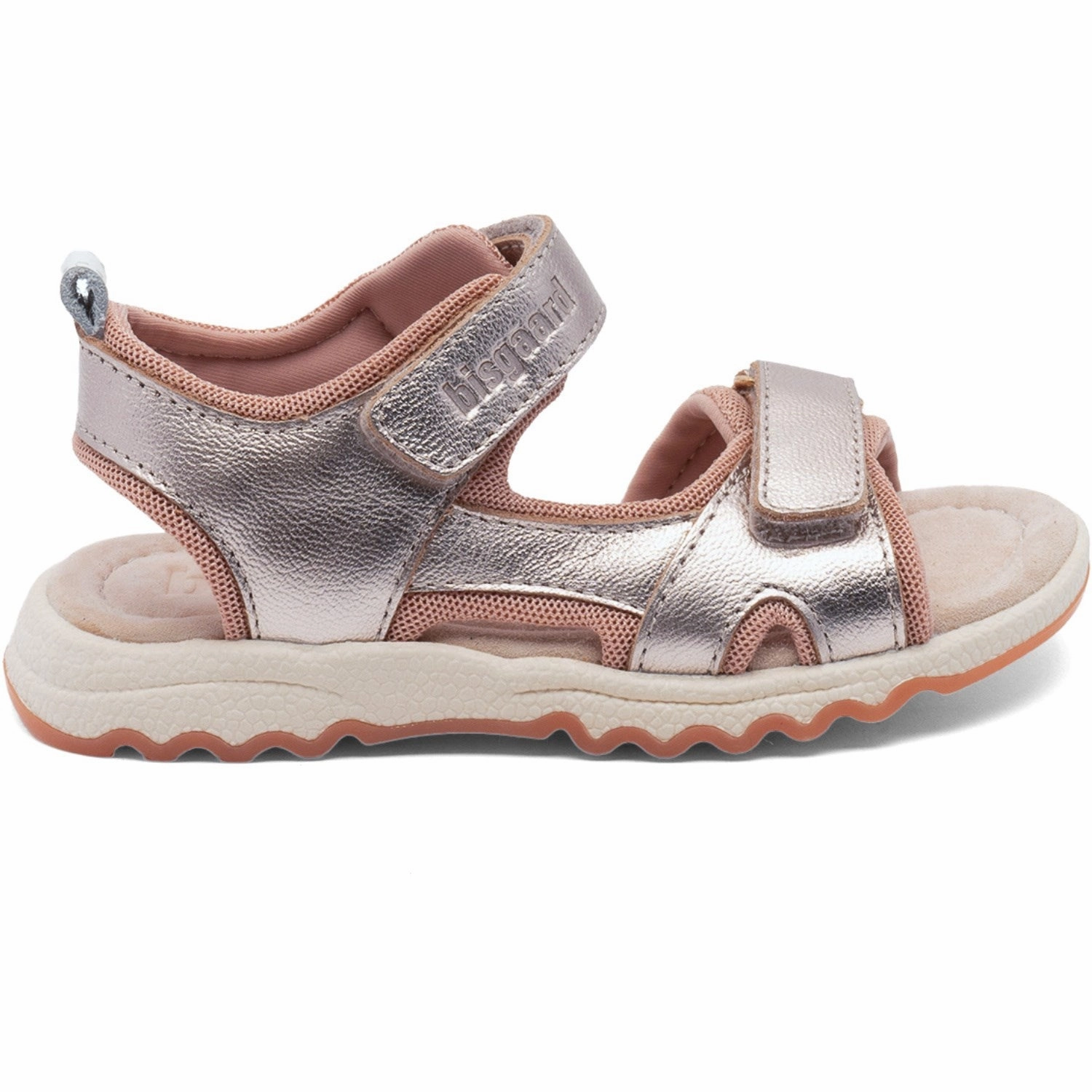 Mesh shoes Bisgaard Rose Gold Coco Sandal