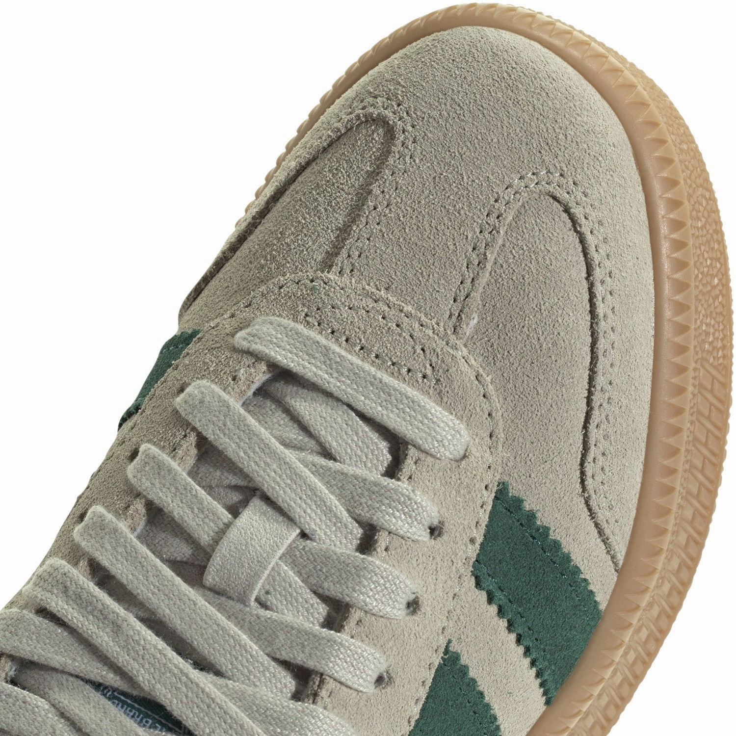 Metallic shoes adidas Originals Putty Grey/Collegiate Green/Gum 3 Samba Xlg J Sneakers