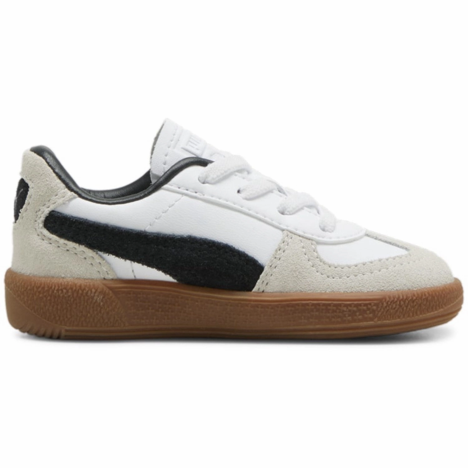 Metallic shoes Puma White Palermo Lth AC Inf Sneakers