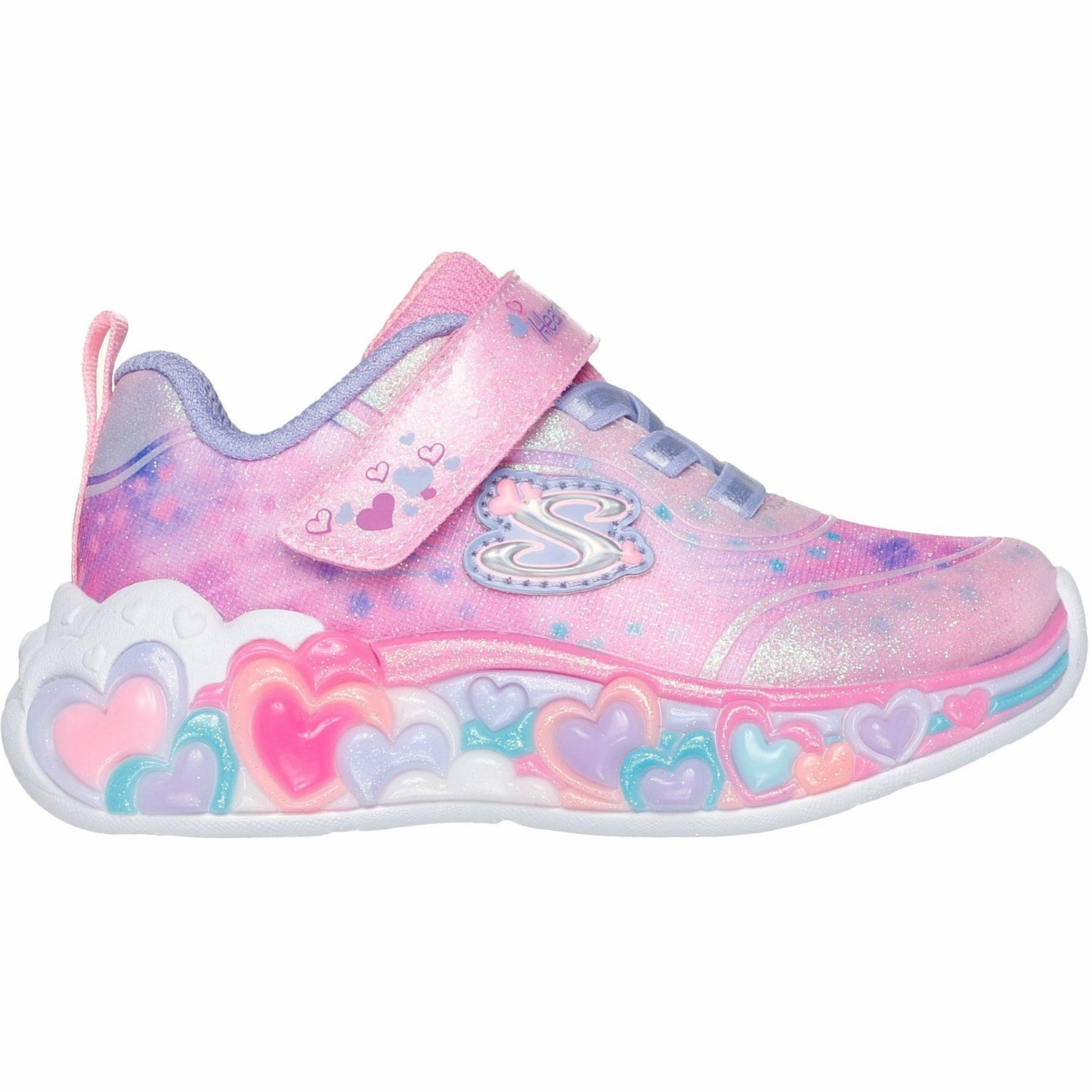 Metallic shoes Skechers Eternal Heart Lights Sneakers