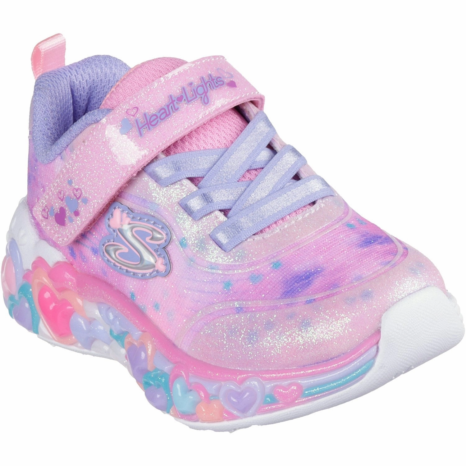 Metallic shoes Skechers Eternal Heart Lights Sneakers Everyday shoes
