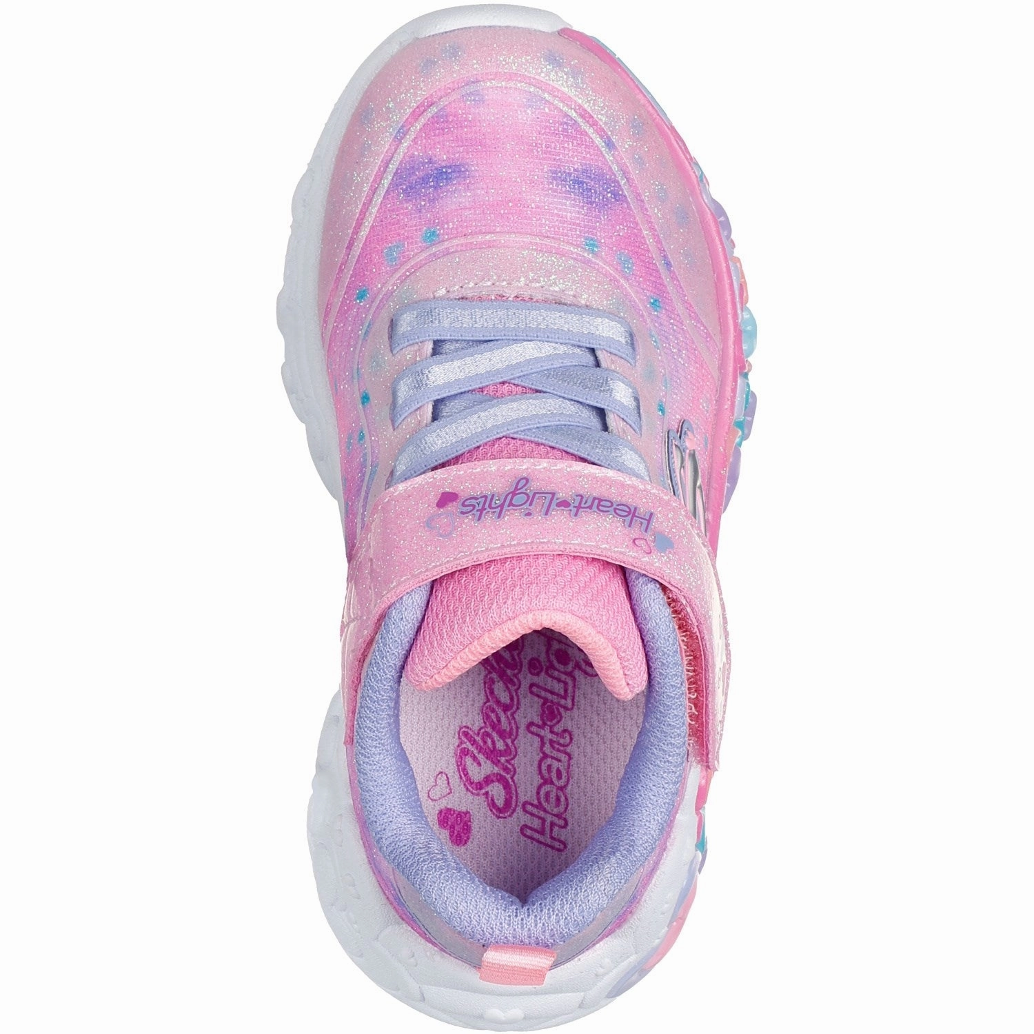 Metallic shoes Skechers Eternal Heart Lights Sneakers