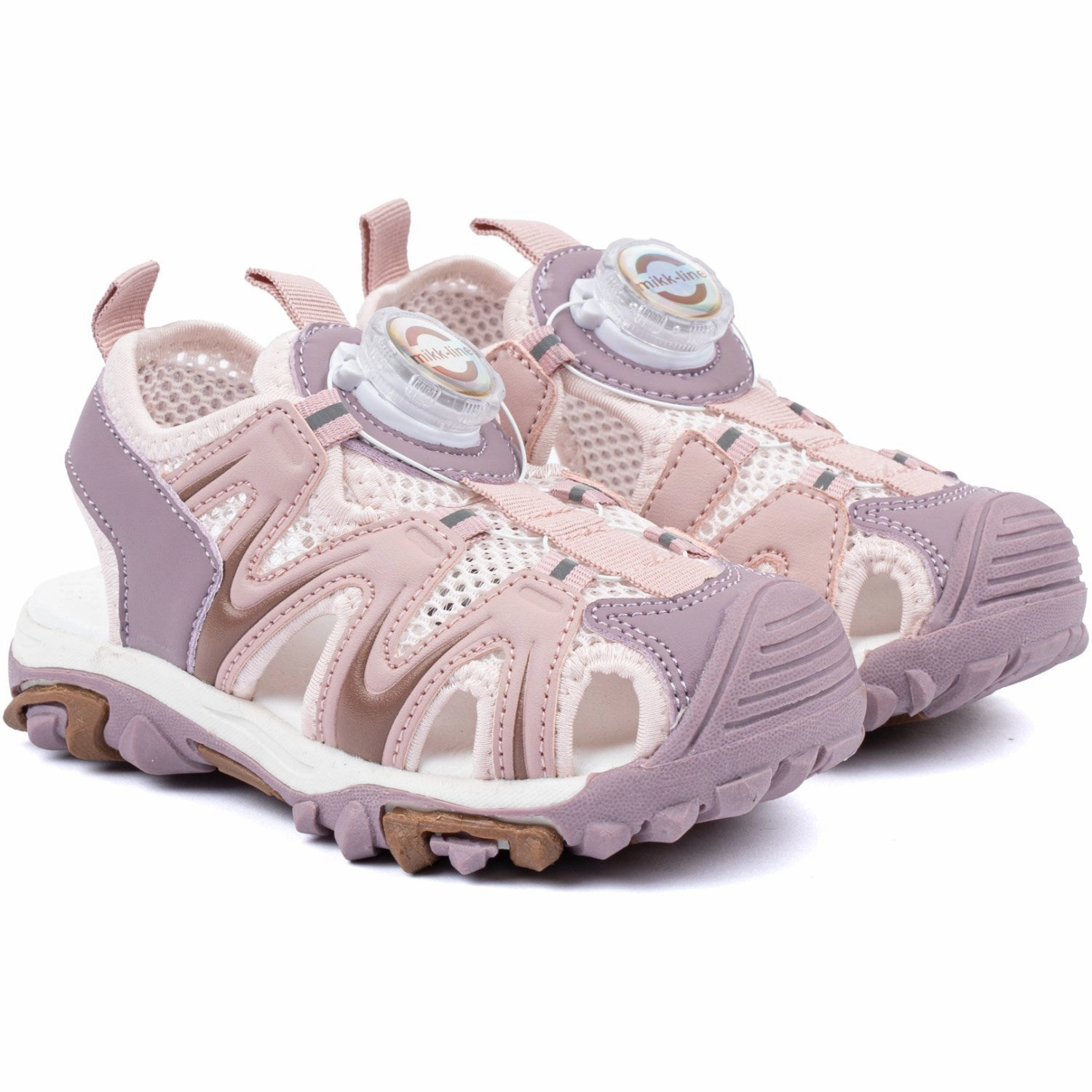 Mikk-Line Adobe Rose Sandal With Mesh Velcro shoes Loafers