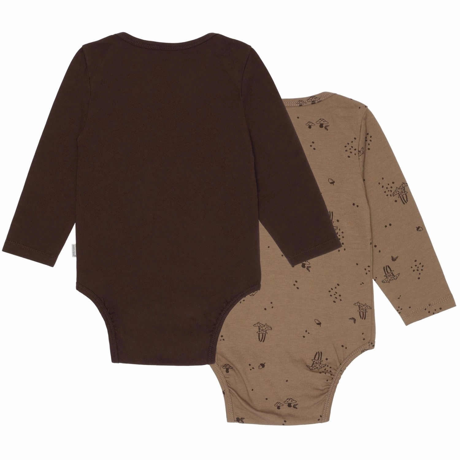 Mikk-Line Chocolate Chip 2-Pack LS Body Effortless
