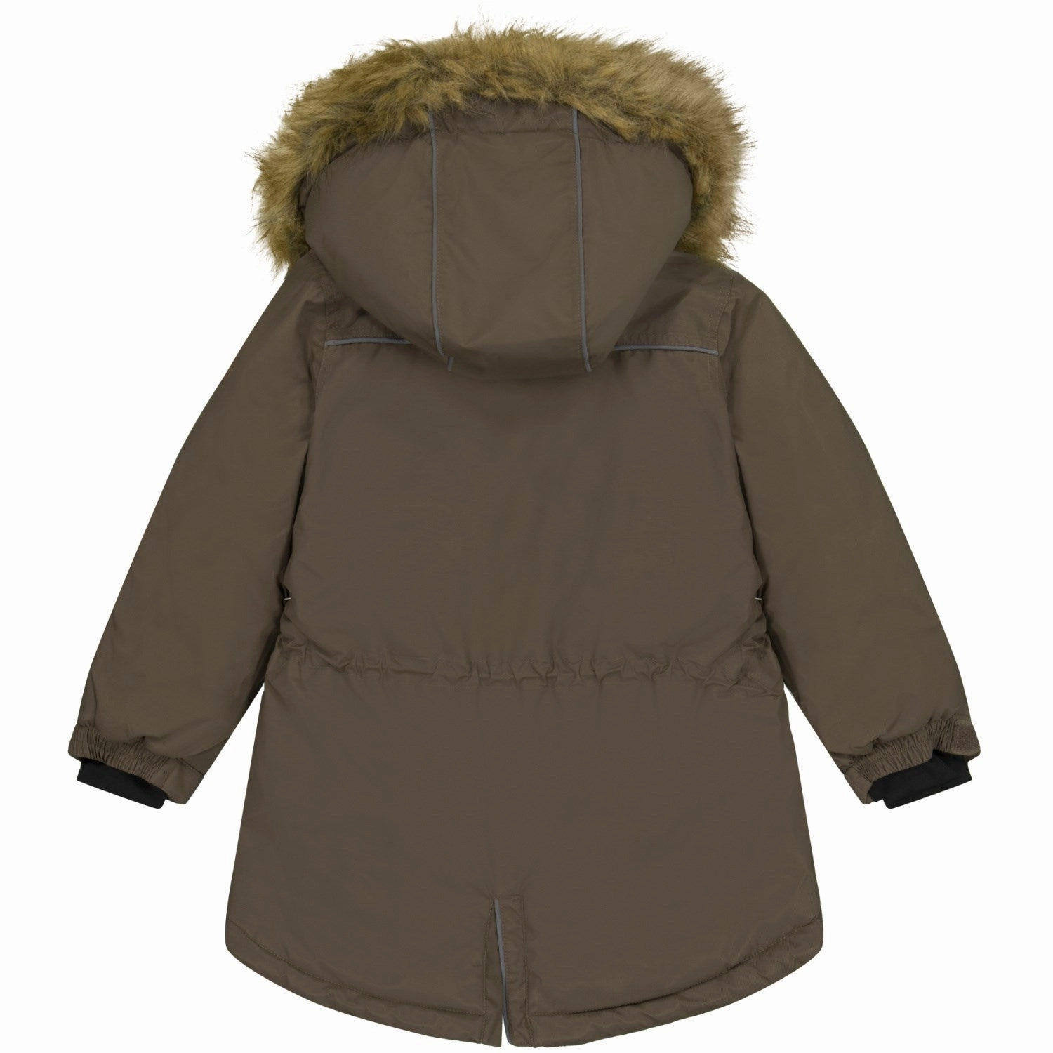 Mikk-Line Chocolate Chip Twill Nylon Parca Edgy